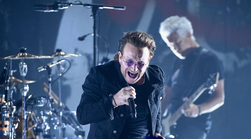 U2 eröffnen spektakuläre Konzert-Kugel in Las Vegas