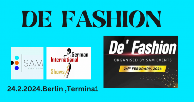 DE FASHION… präsentiert von Justyna Linda und Sam Sabri im Terminal 1Berlin