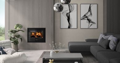 Das Kaminfeuer in der Wand: Feuriger Minimalismus in neuer Dimension