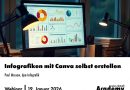 Infografiken einfach gestalten: Canva Pro für den Einsatz in Marketing & PR – Ein Webinar der news aktuell Academy