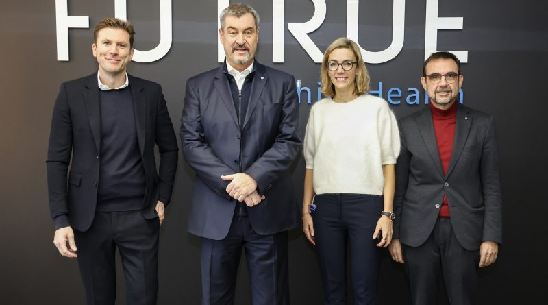 Bayerns Ministerpräsident Dr. Markus Söder besucht FUTRUE, eines der am schnellsten wachsenden Healthcare-Unternehmen weltweit