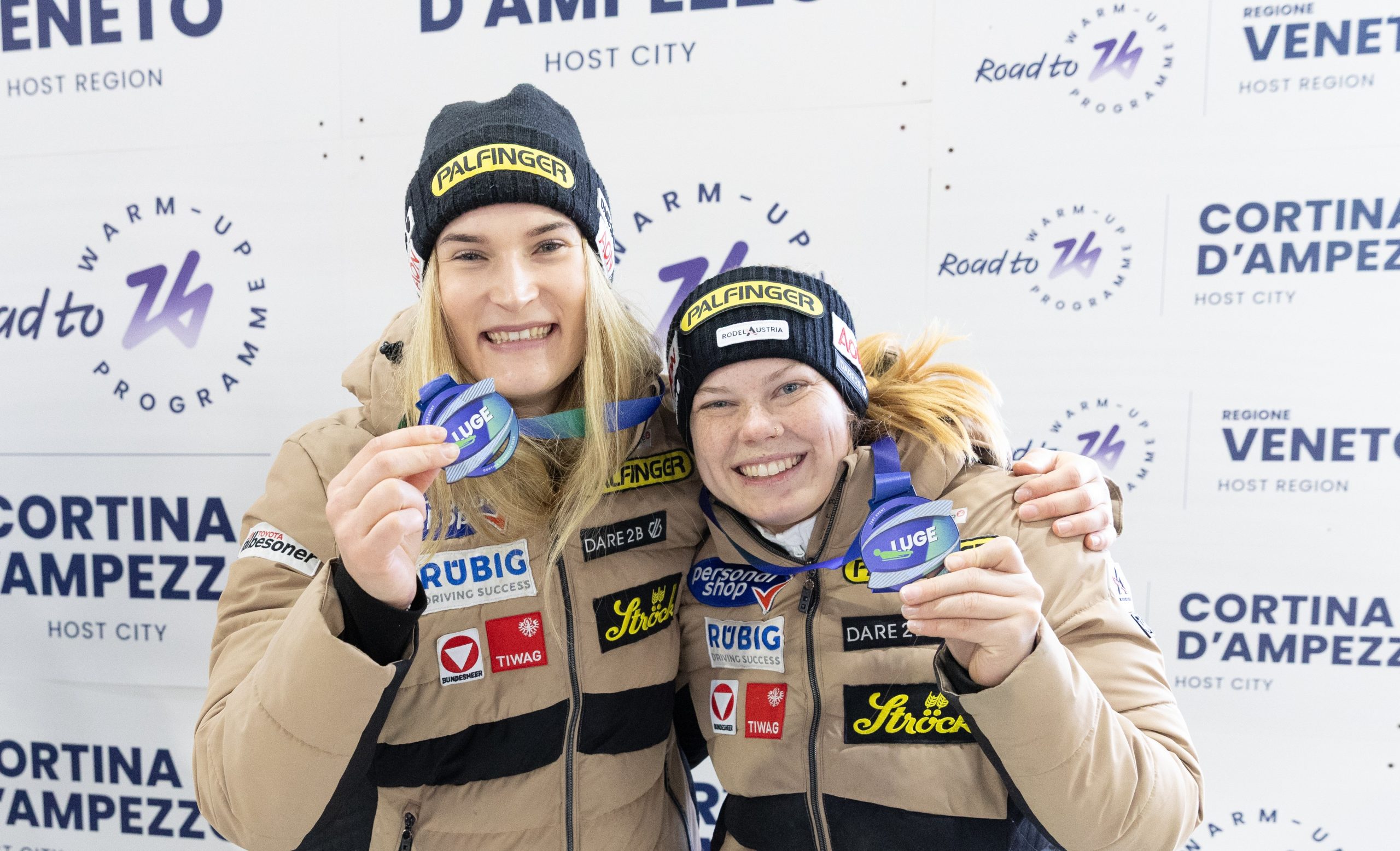 Selina Egle und Lara Kipp – das ideale Doppel-Duo