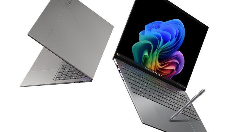 Acer stellt neue Swift AI Premium-Notebooks mit Intel Core Ultra Series 3-Prozessoren vor